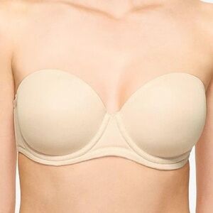 Wacoal Red Carpet Strapless Underwire Bra In Sand 32D *Straps Unavailable